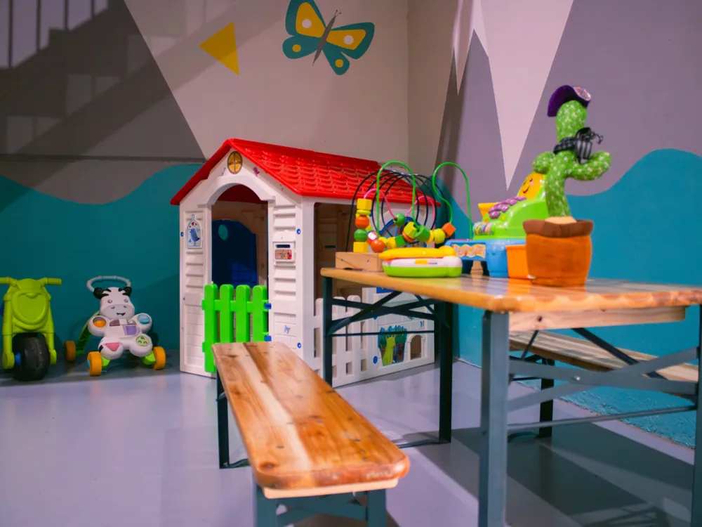 Zona infantil con babypark